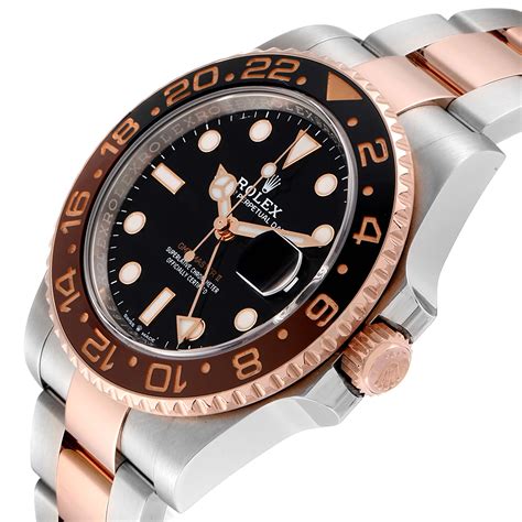 rolex gmt ii acciaio everose|rolex 18 ct everose gold.